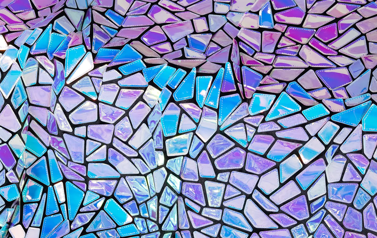 unique irregular sequin fabric