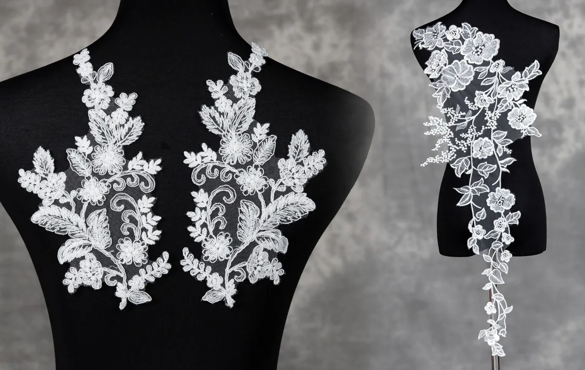 budget friendly lace appliques for dresses