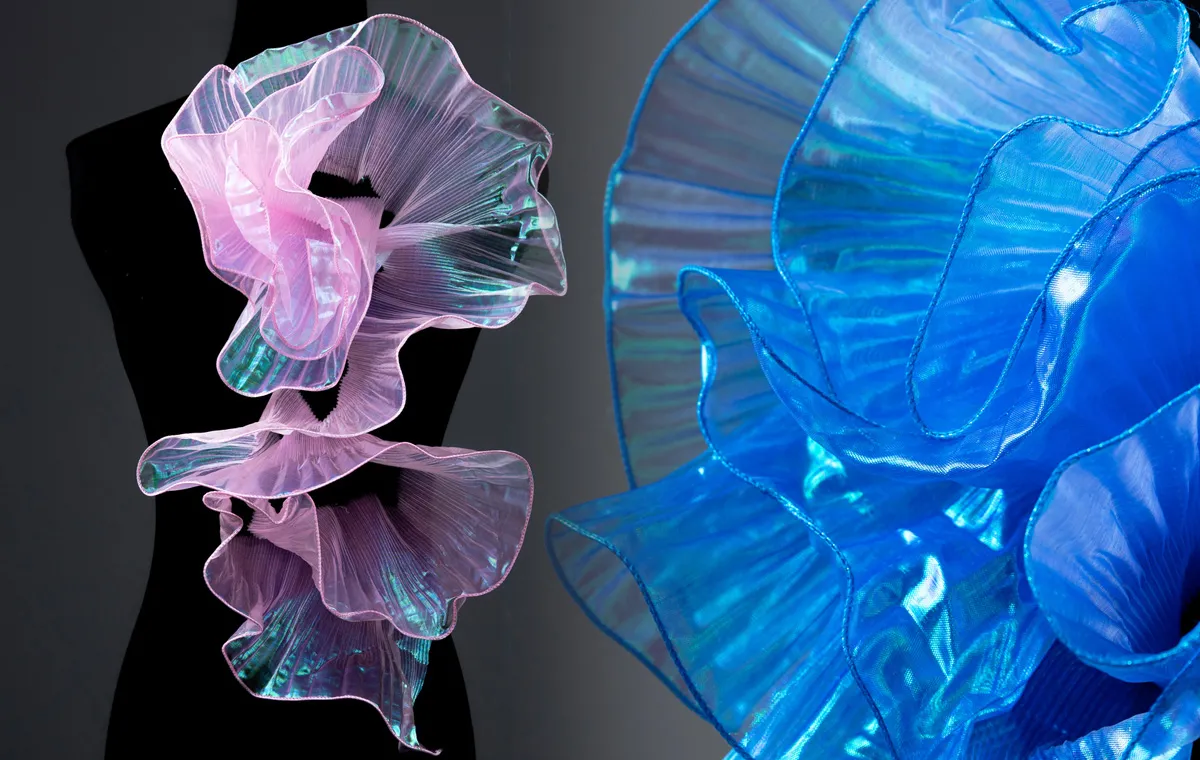 ruffled trims