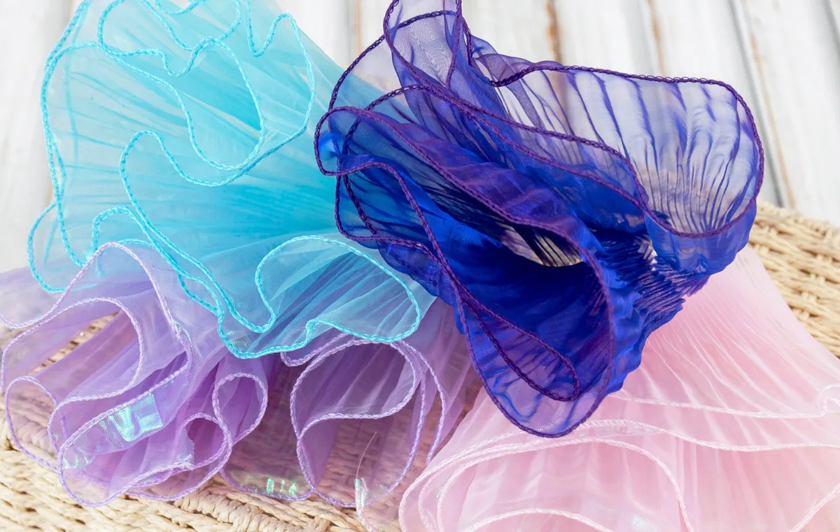 organza trims