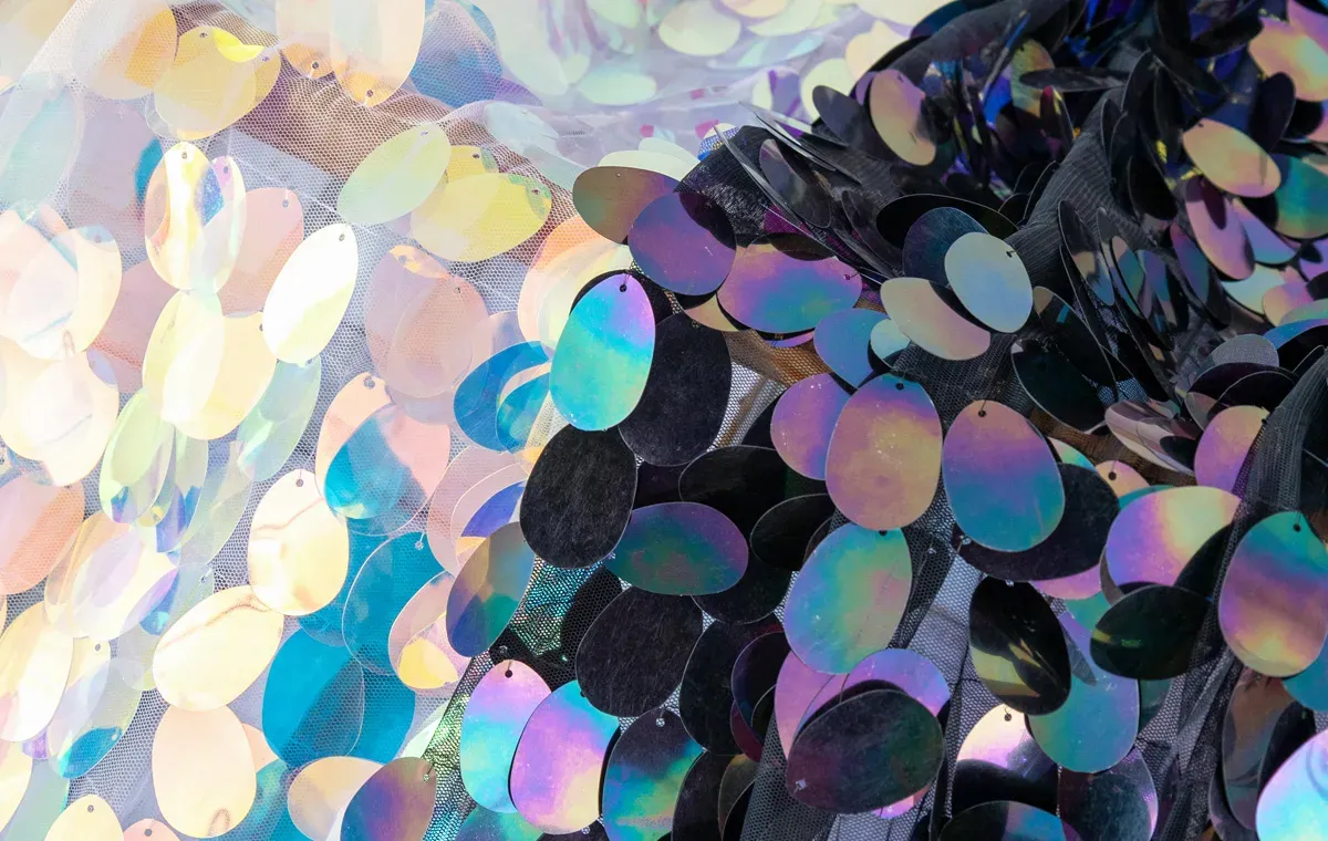 scale sequin fabrics