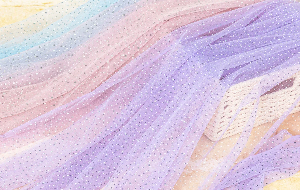 beaded tulle mesh fabrics by the yard