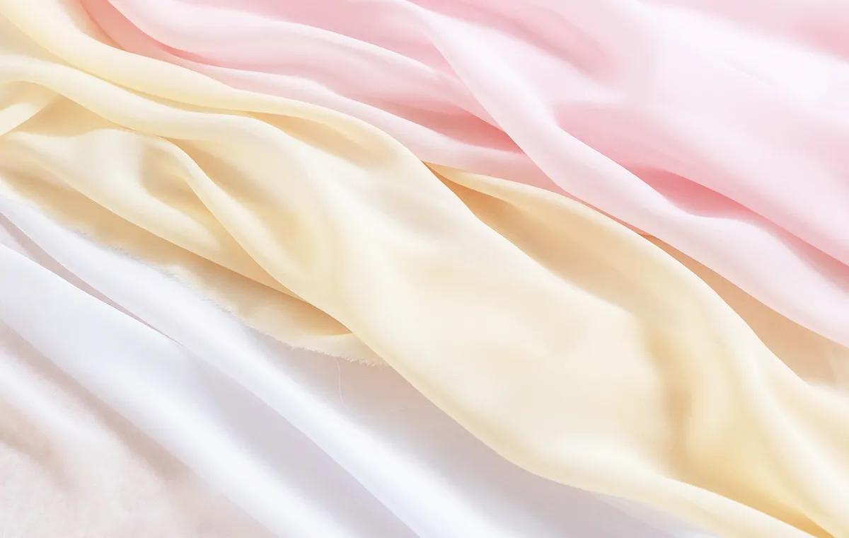 flowy chiffon fabric by the yard