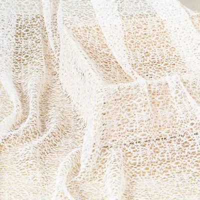 messy lace fabric