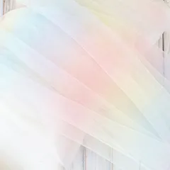 ombre tulle mesh fabric