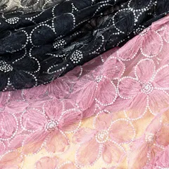 sequinned embroideries