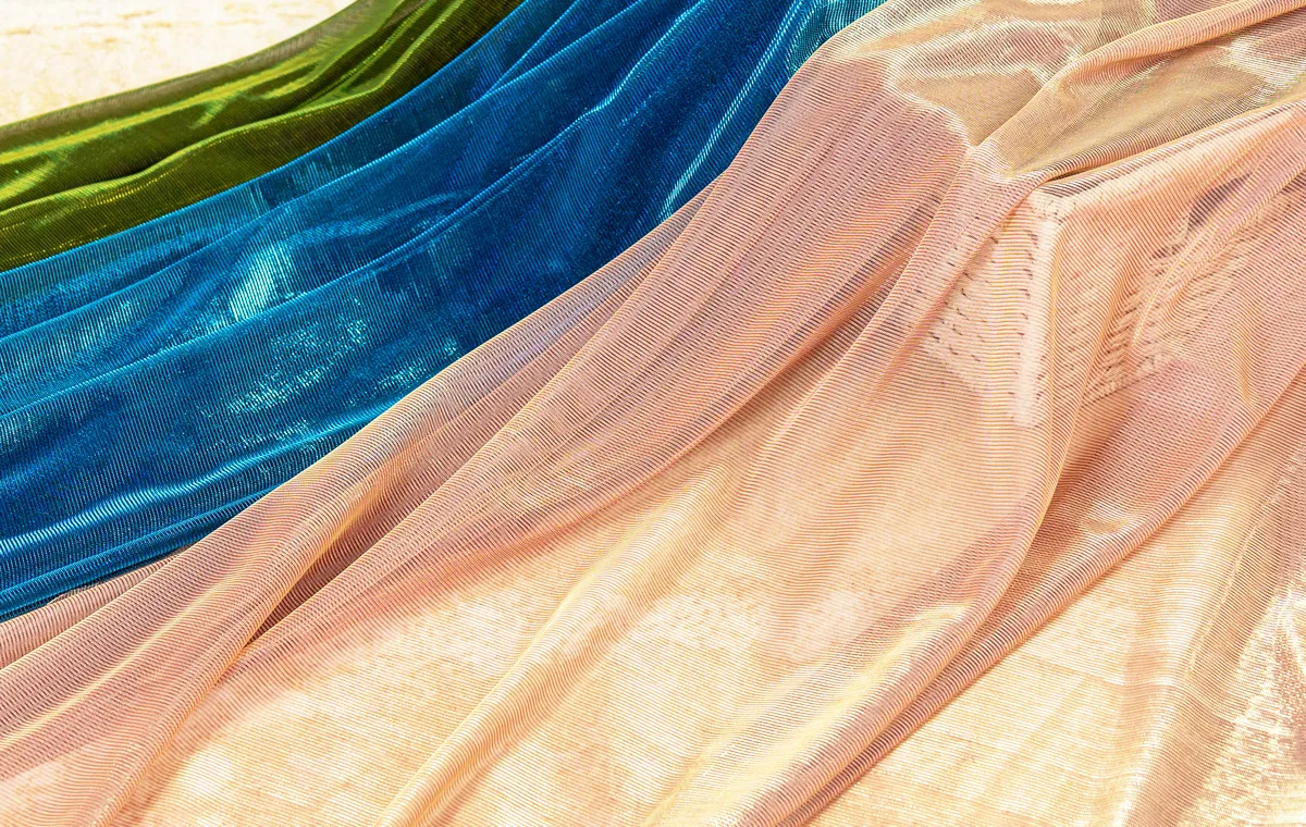 lurex mesh fabric