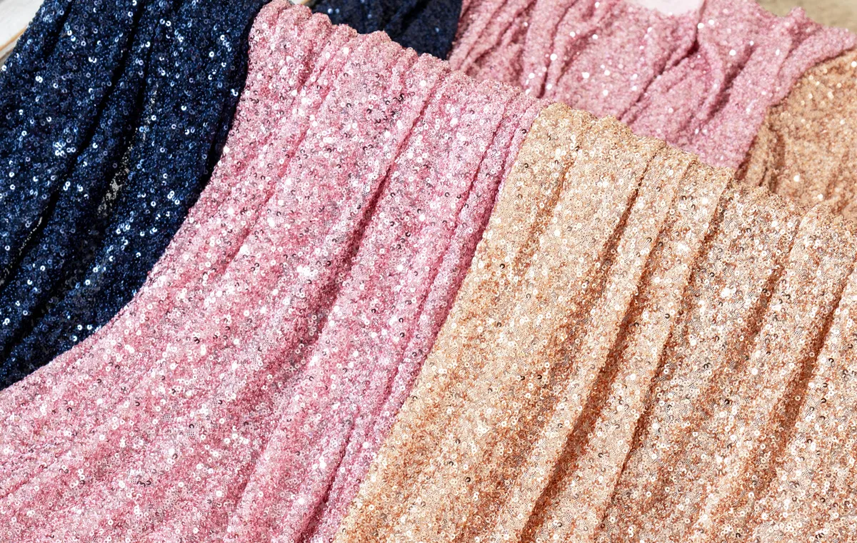stretch sequin fabrics