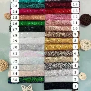 abstract tossed 3mm sequin mesh fabric color chart