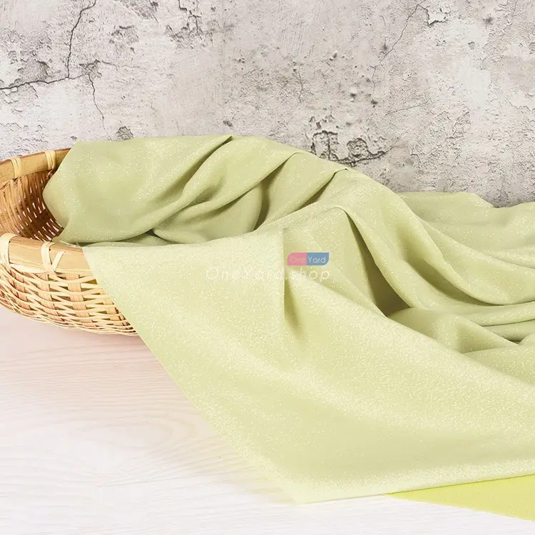 Starry Shimmering Glitter Dress Fabric by the Yard OneYard