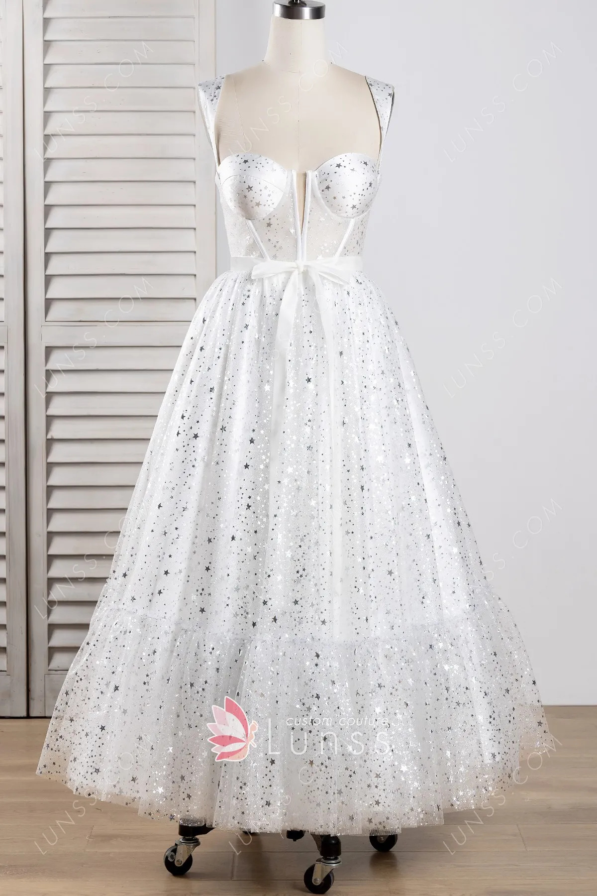 Double Faced Glitter Tulle - Rainbow - Gala Collection