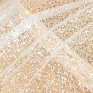 mini glitz sequin and beading misc fabric for dress craft
