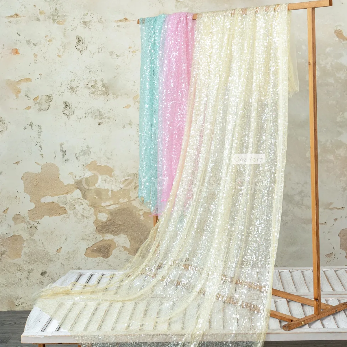 lightweight sequinned double layer tulle and tinsel mesh lightweight sequinned double layer tulle and tinsel mesh