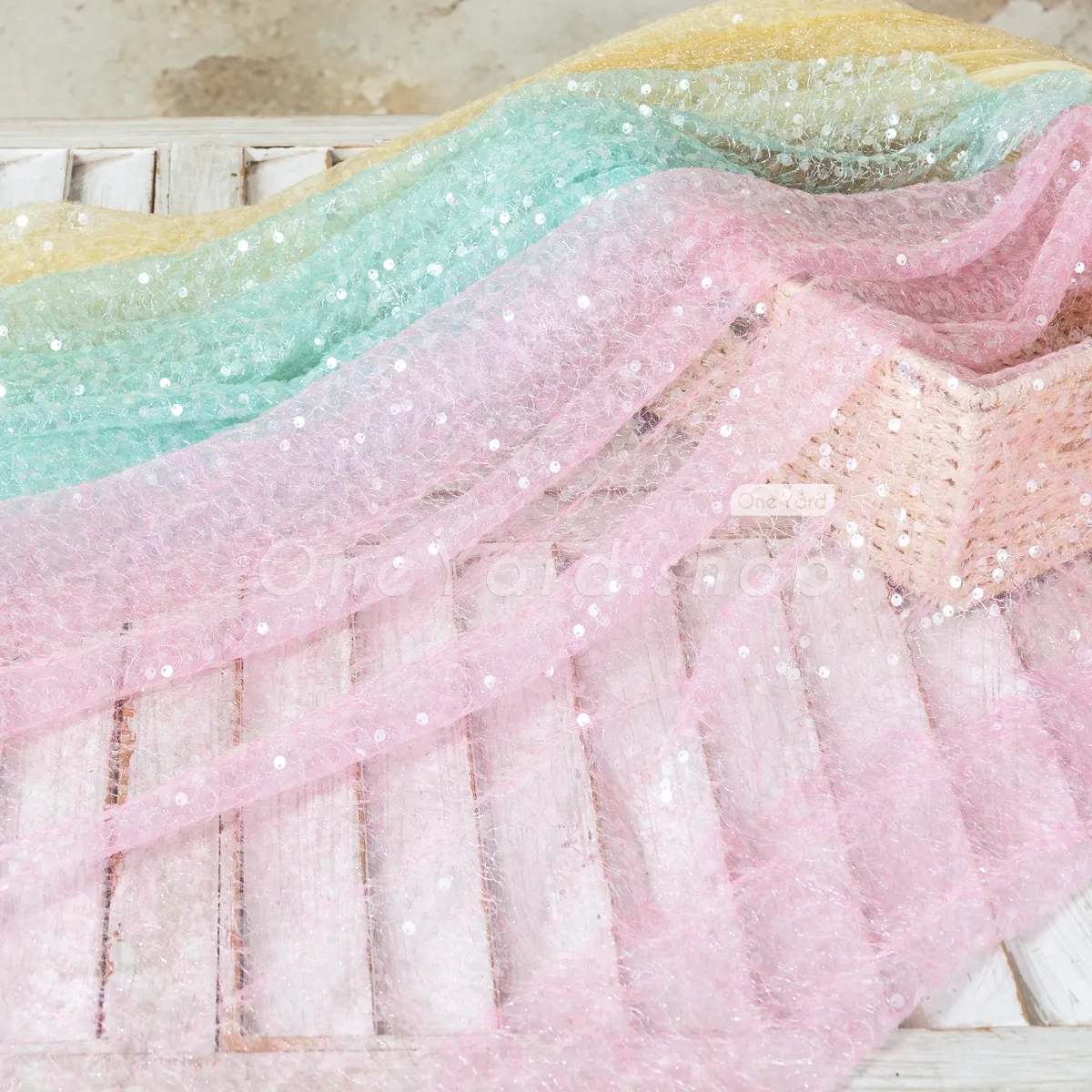 sparkly lightweight sequinned double layer tinsel mesh sparkly lightweight sequinned double layer tinsel mesh