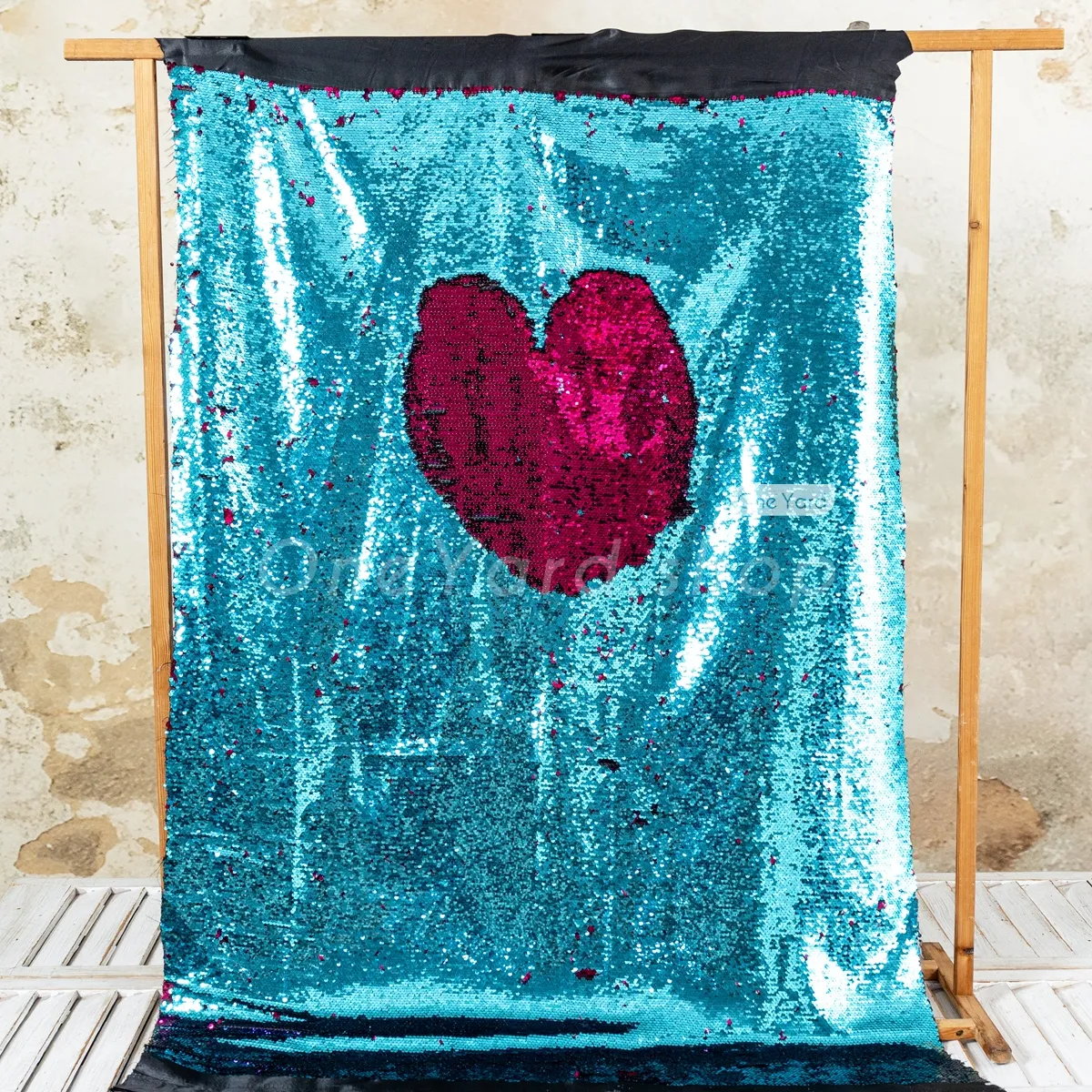 blue and magenta sequin fabric by the yard blue and magenta sequin fabric by the yard