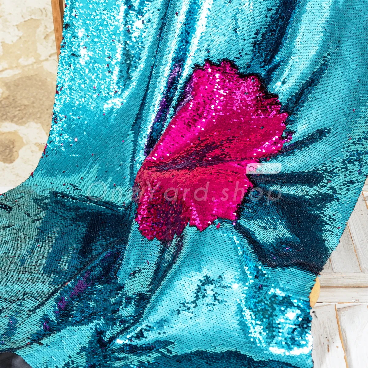 blue to magenta reversible sequin fabric blue to magenta reversible sequin fabric