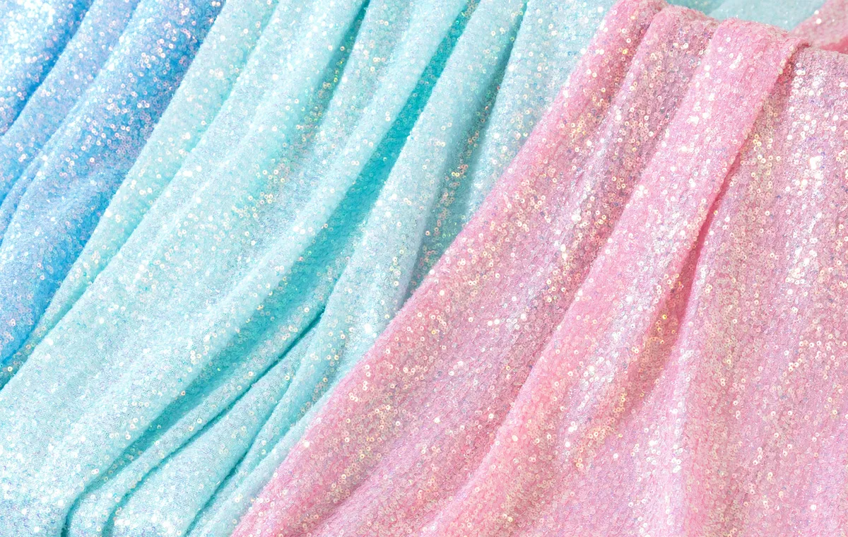 lightweight lurex base sequin fabrics