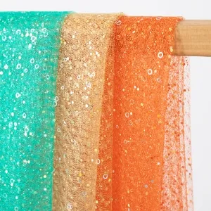 Sequinned Lightweight Stiff Mesh