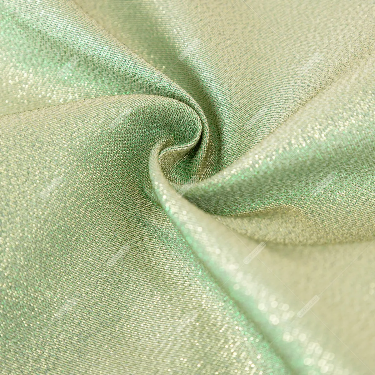 coriander color tinsel glitter material for decorations
