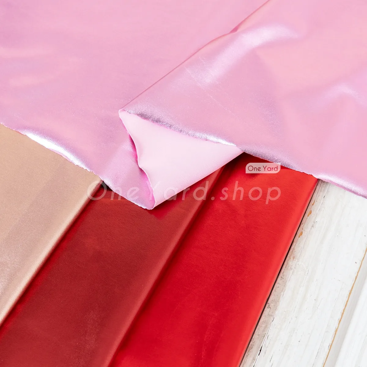 four way stretch shiny jersey fabric