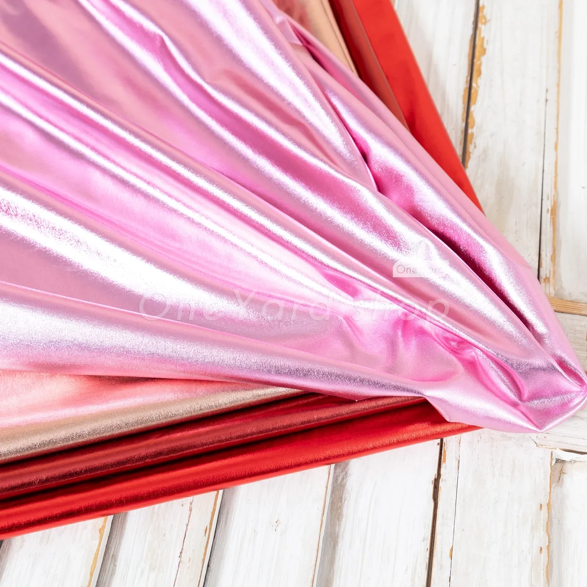 smooth and high gloss foil soft lame fabric