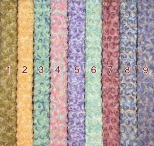 ombre 3d flower embroidery fabric color chart