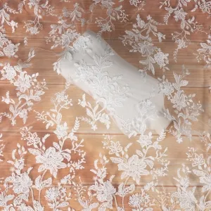 classic wedding guipure lace fabric for gowns and dresses
