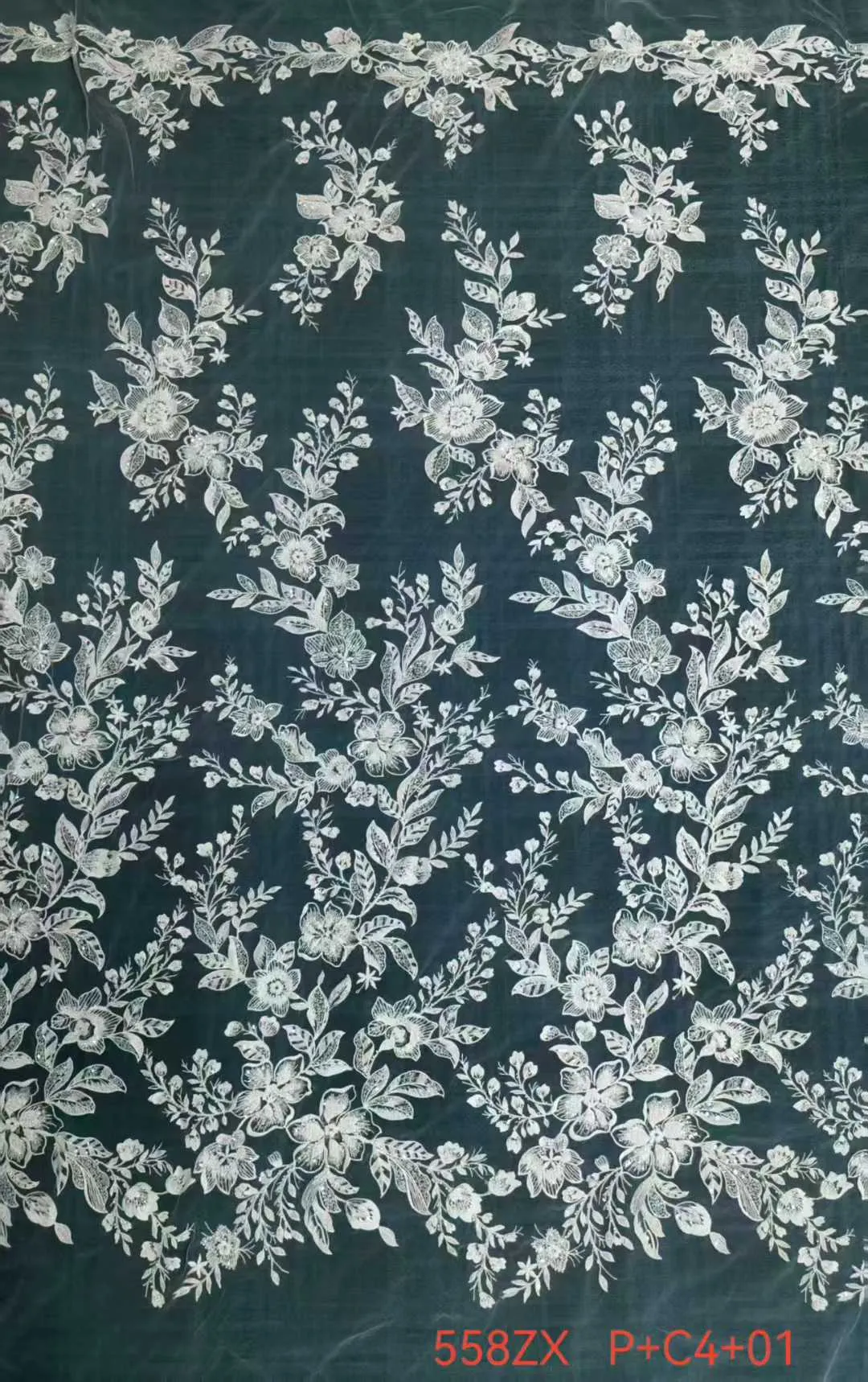 airy delicate leaf bud embroidered mesh lace fabric airy delicate leaf bud embroidered mesh lace fabric