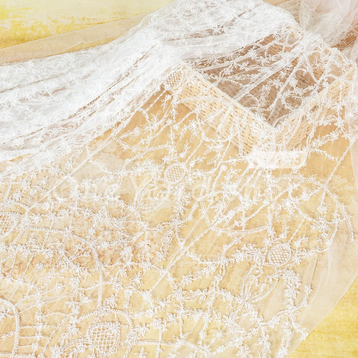 heavyweight beaded sequined lace fabric heavyweight beaded sequined lace fabric