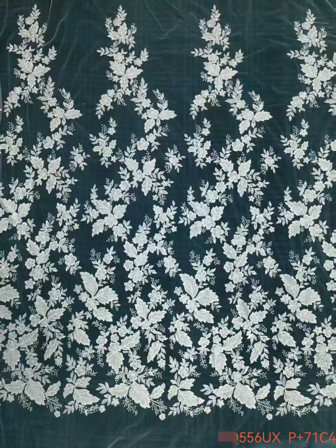 dense border climbing floral vine mesh lace fabric dense border climbing floral vine mesh lace fabric