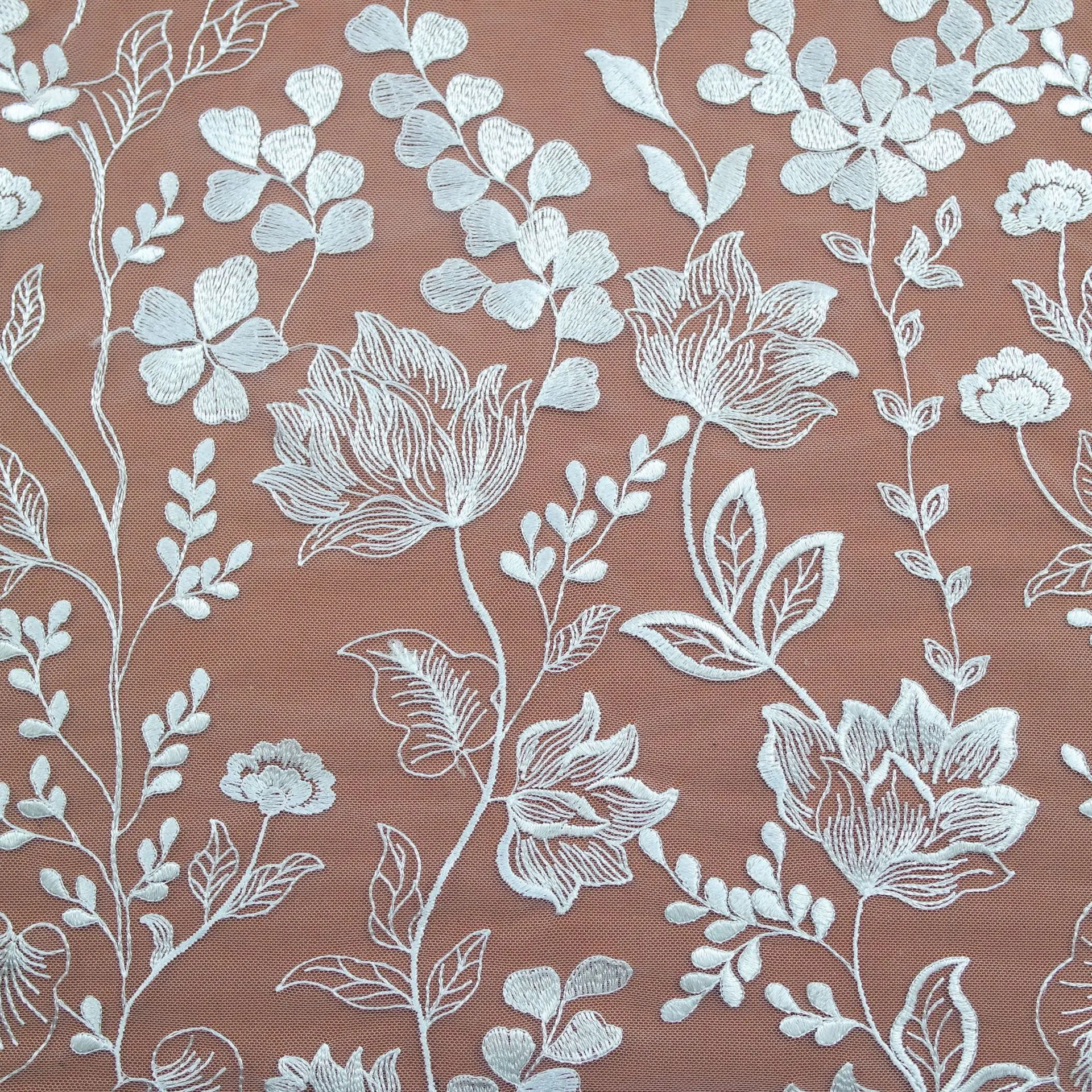 exquisite botanical embroidered lace fabric exquisite botanical embroidered lace fabric