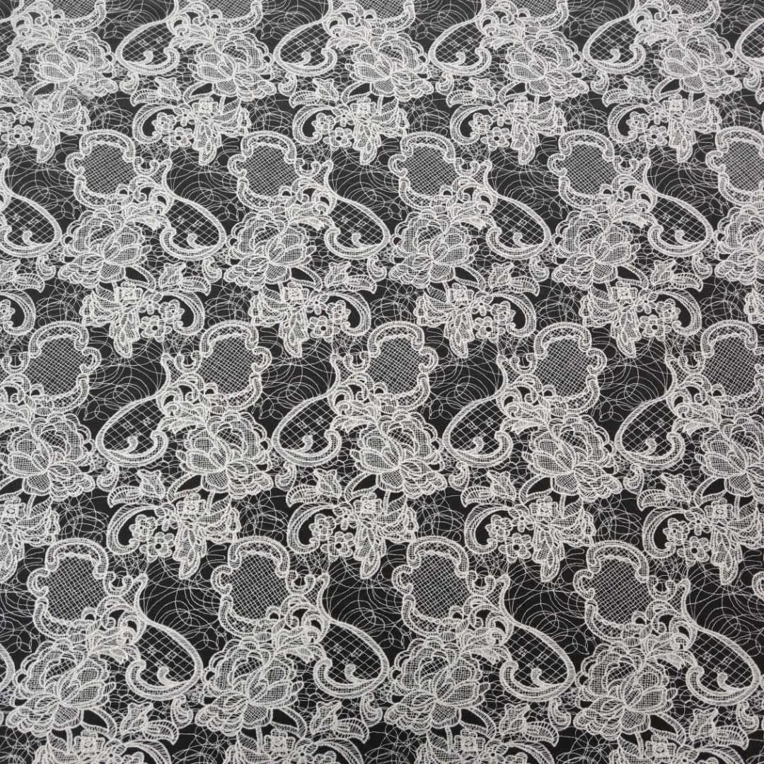 vintage french baroque medallion mesh lace fabric vintage french baroque medallion mesh lace fabric