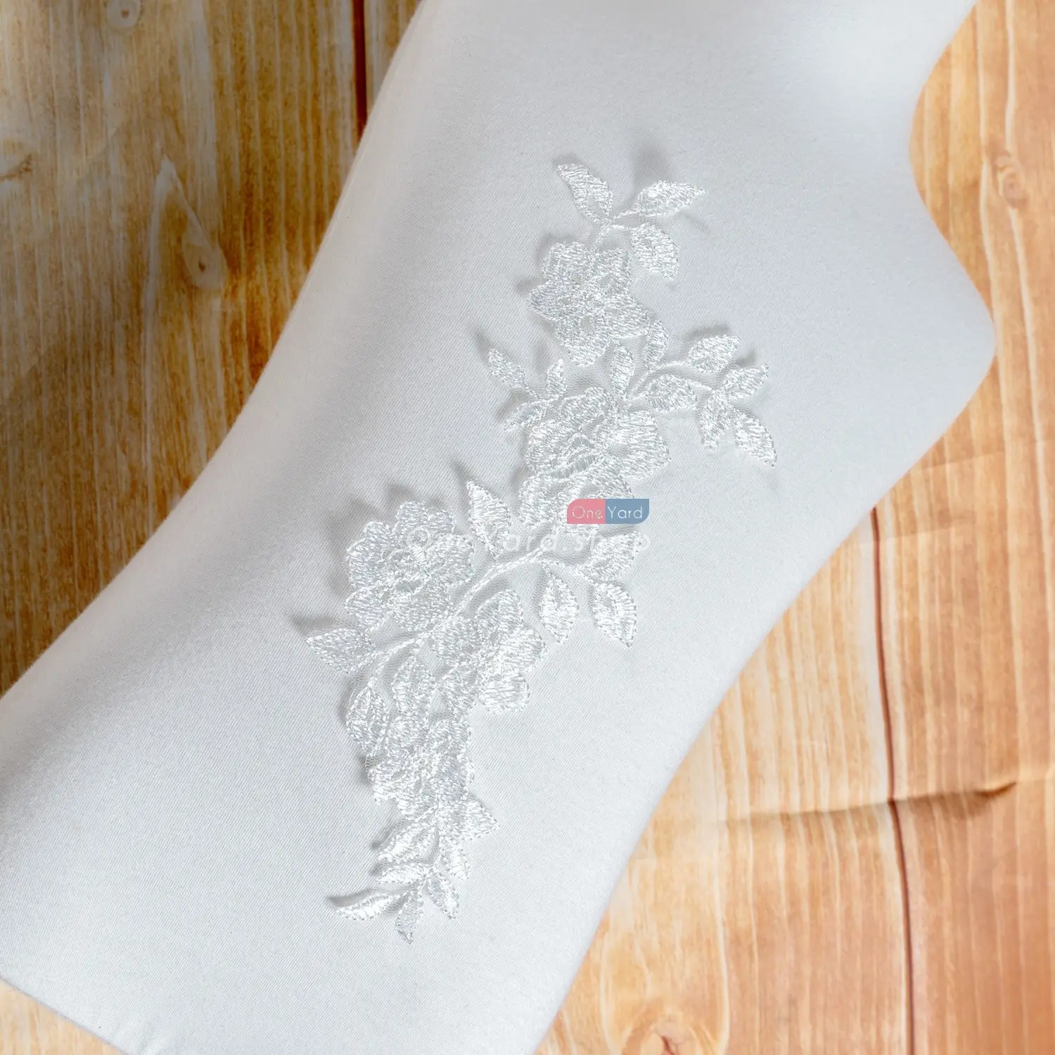 myosotis floral lace applique