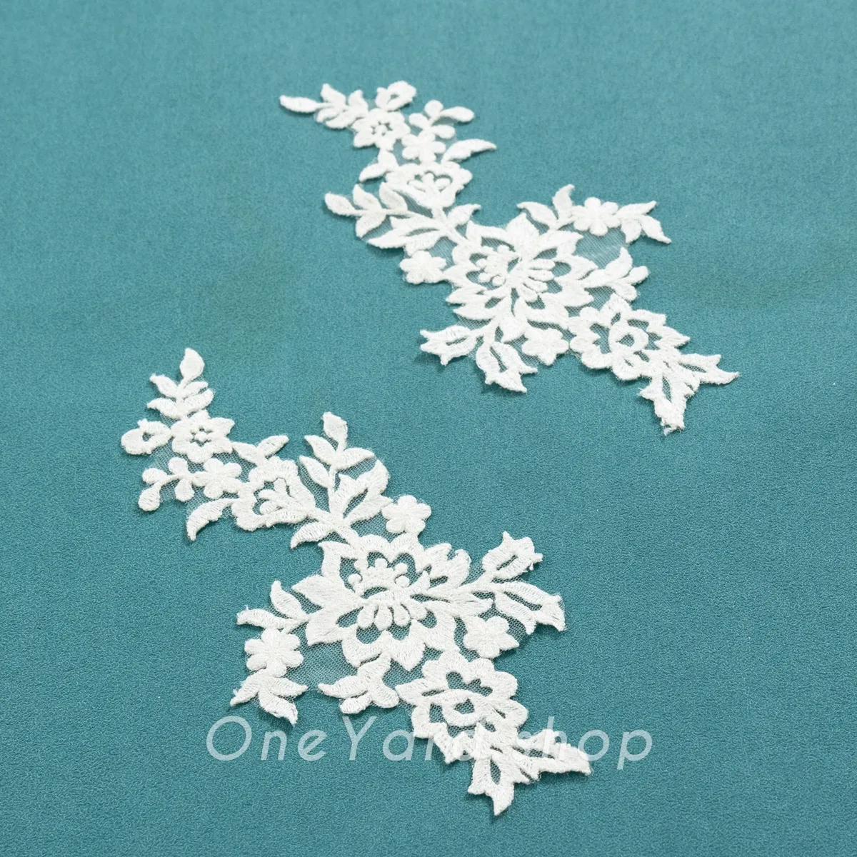 classic floral lace motifs