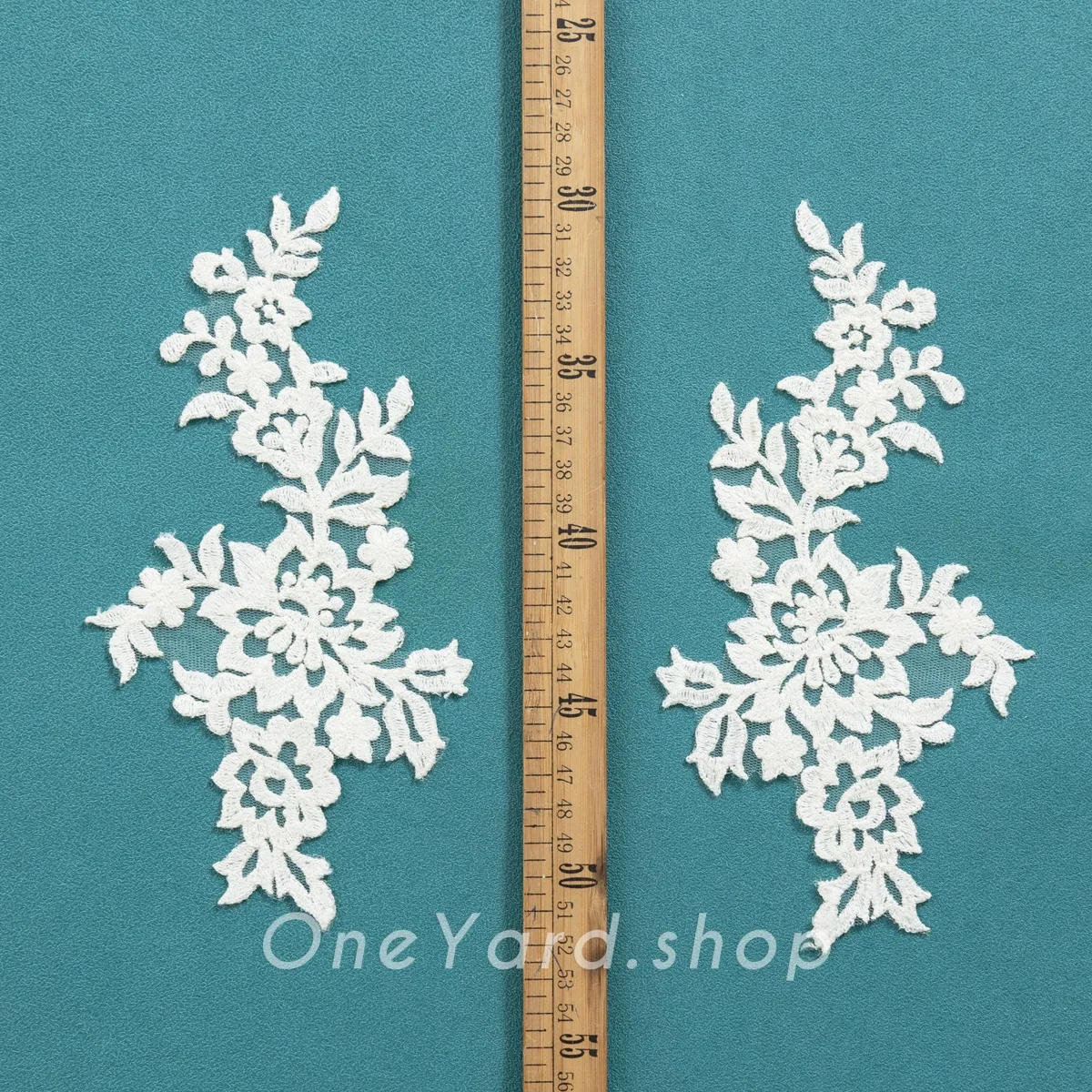 floral lace motif