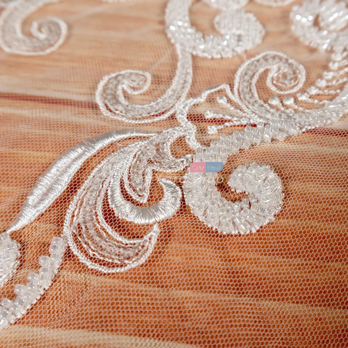 beaded motif