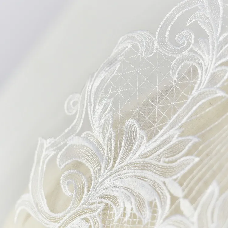 abstract pattern large size lace applique