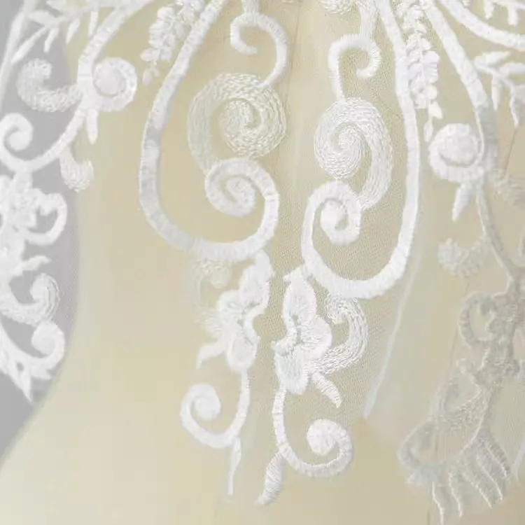 embroidery cotton lace applique
