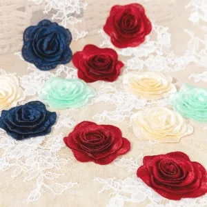 3D rose flower bridal headband accessory