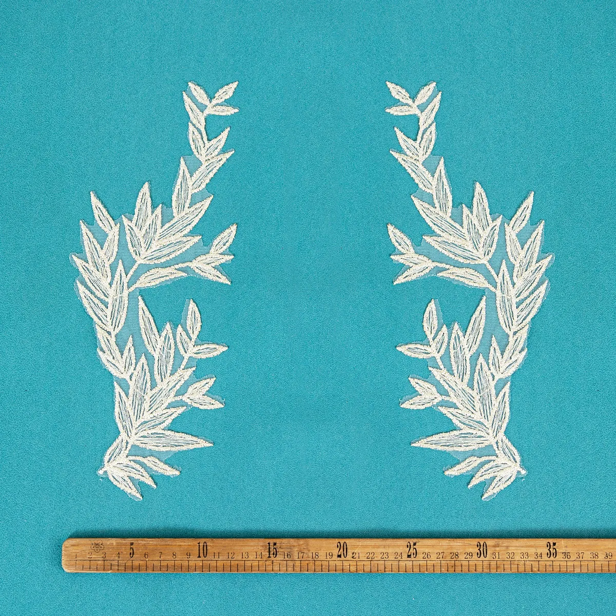 sequinned champagne tinsel lace motifs sequinned champagne tinsel lace motifs