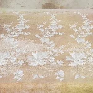 ivory floral vine lace appliques