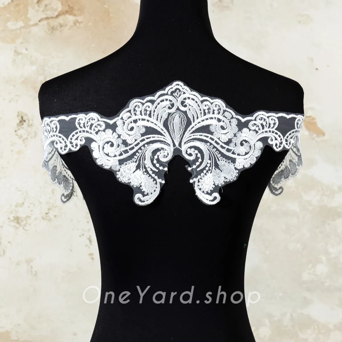 16cm width scalloped lace border continuous lace trim 16cm width scalloped lace border continuous lace trim