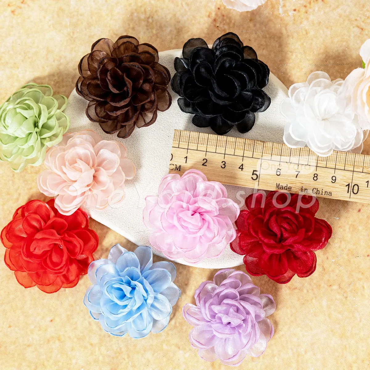 3d organza fabric flowers for flower girl dresses 3d organza fabric flowers for flower girl dresses