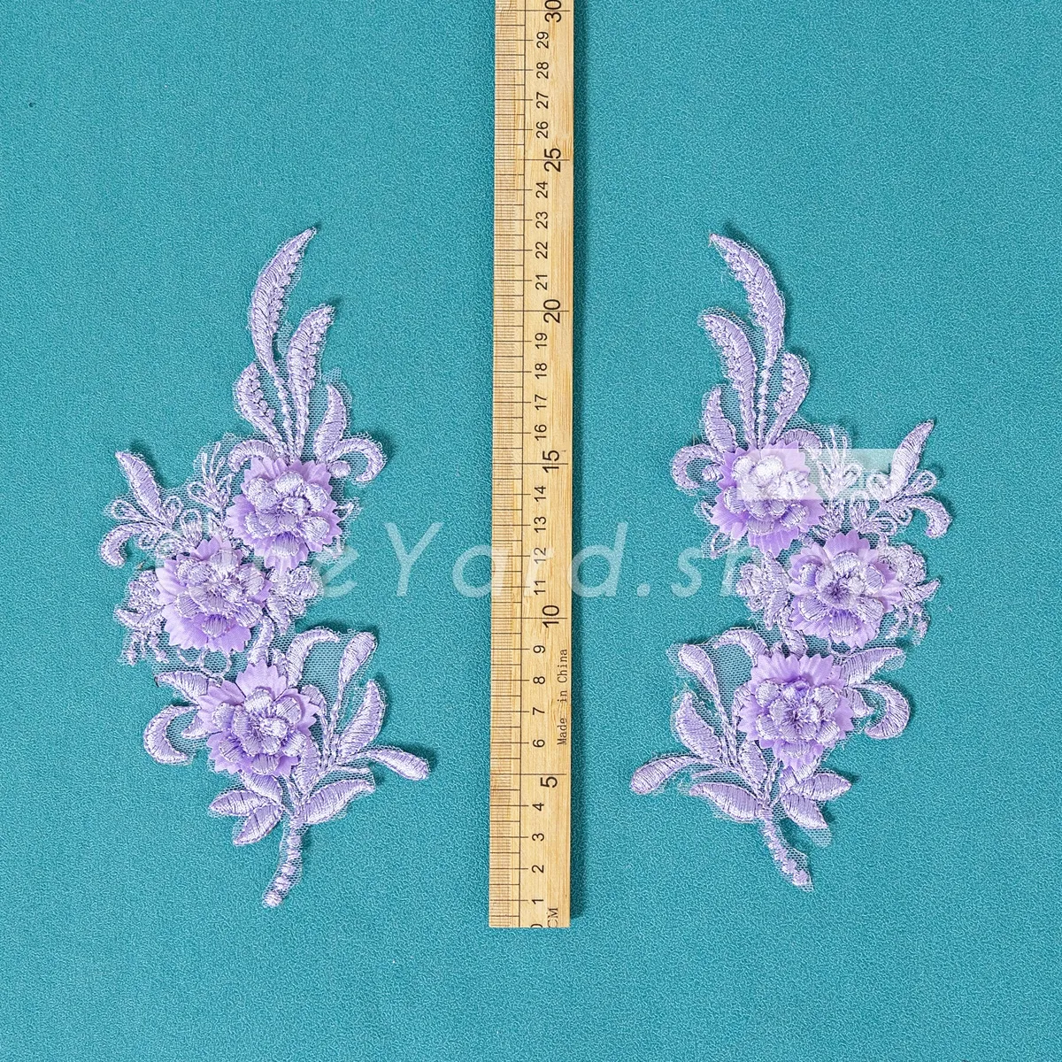 soft pastel purple hue lace appliques soft pastel purple hue lace appliques