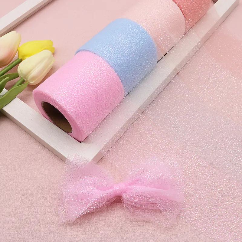 iridescent glitter tulle ribbon for hair bows and clips iridescent glitter tulle ribbon for hair bows and clips