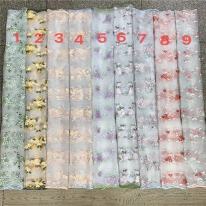 leaf flower embroidery lace fabric color chart