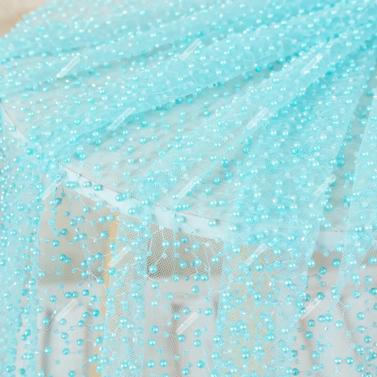 Y*i様 刺繍 名古屋帯 ティファニーブルー ターコイズ 刺繍 名古屋帯 ティファニーブルー ターコイズ