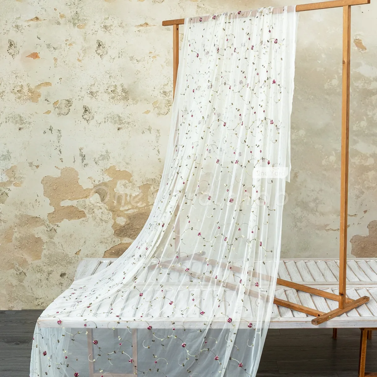 cream soft tulle features a delicate scattered floral embroidery cream soft tulle features a delicate scattered floral embroidery