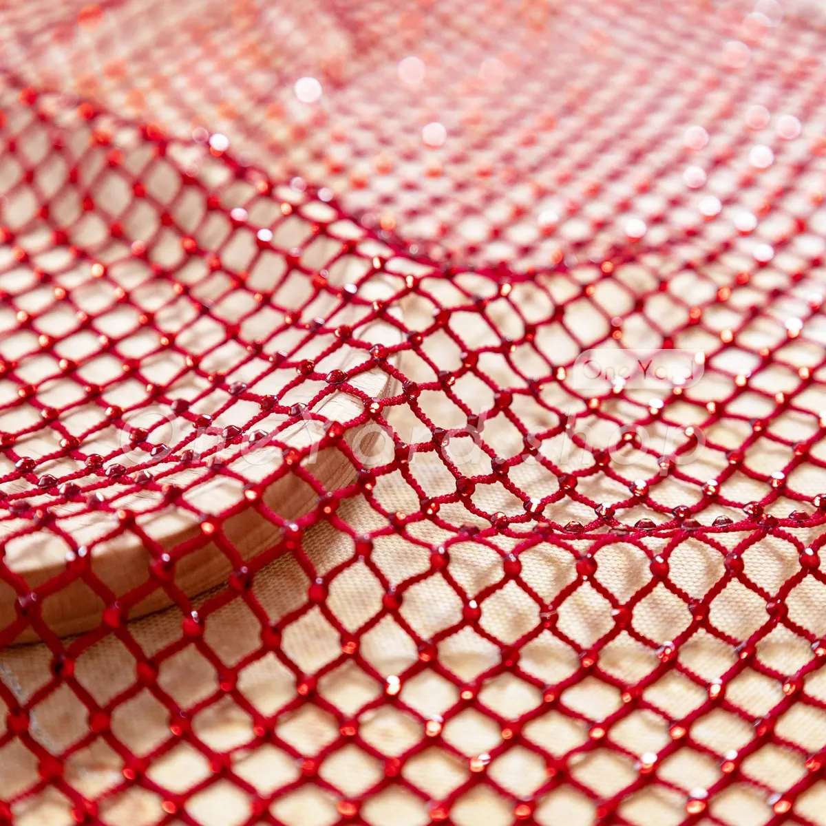 sparkly burgundy rhinestone beaded net fabric sparkly burgundy rhinestone beaded net fabric