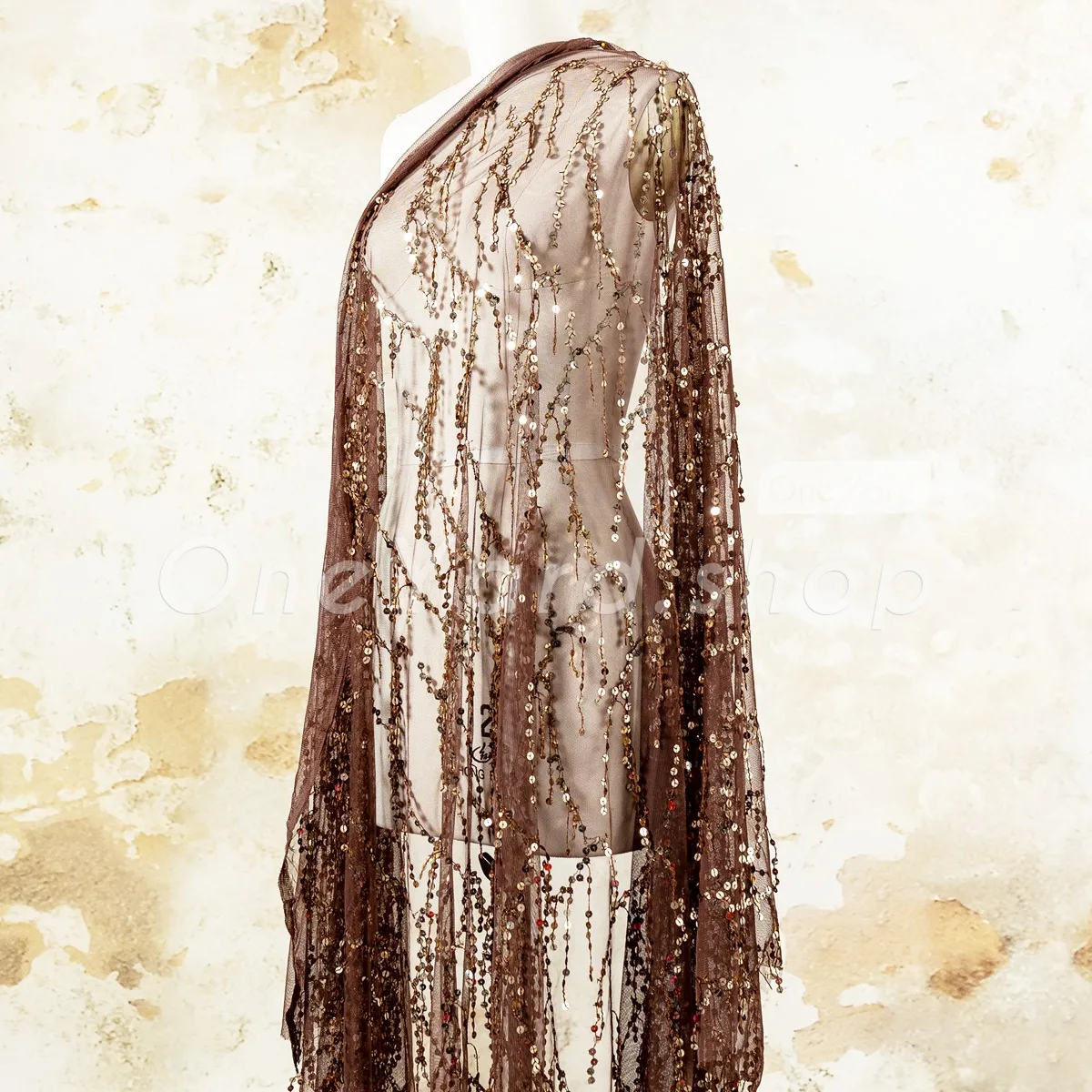 brown sequin fringe fabric for dresses brown sequin fringe fabric for dresses